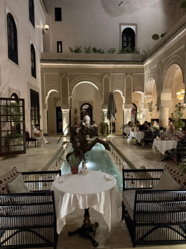 gayza resutarant riad fes relais chateau